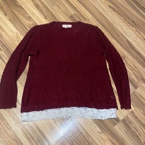 Women’s red long sleeve